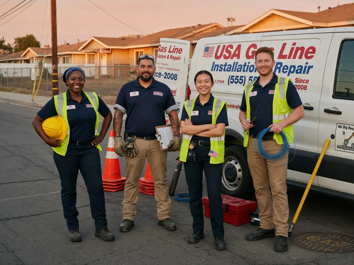 Gas Line Installation company in Ford, KS